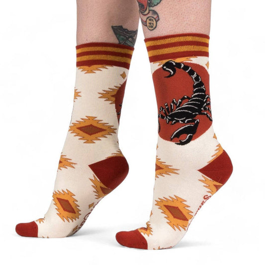 Santa Fe Scorpion Crew Socks