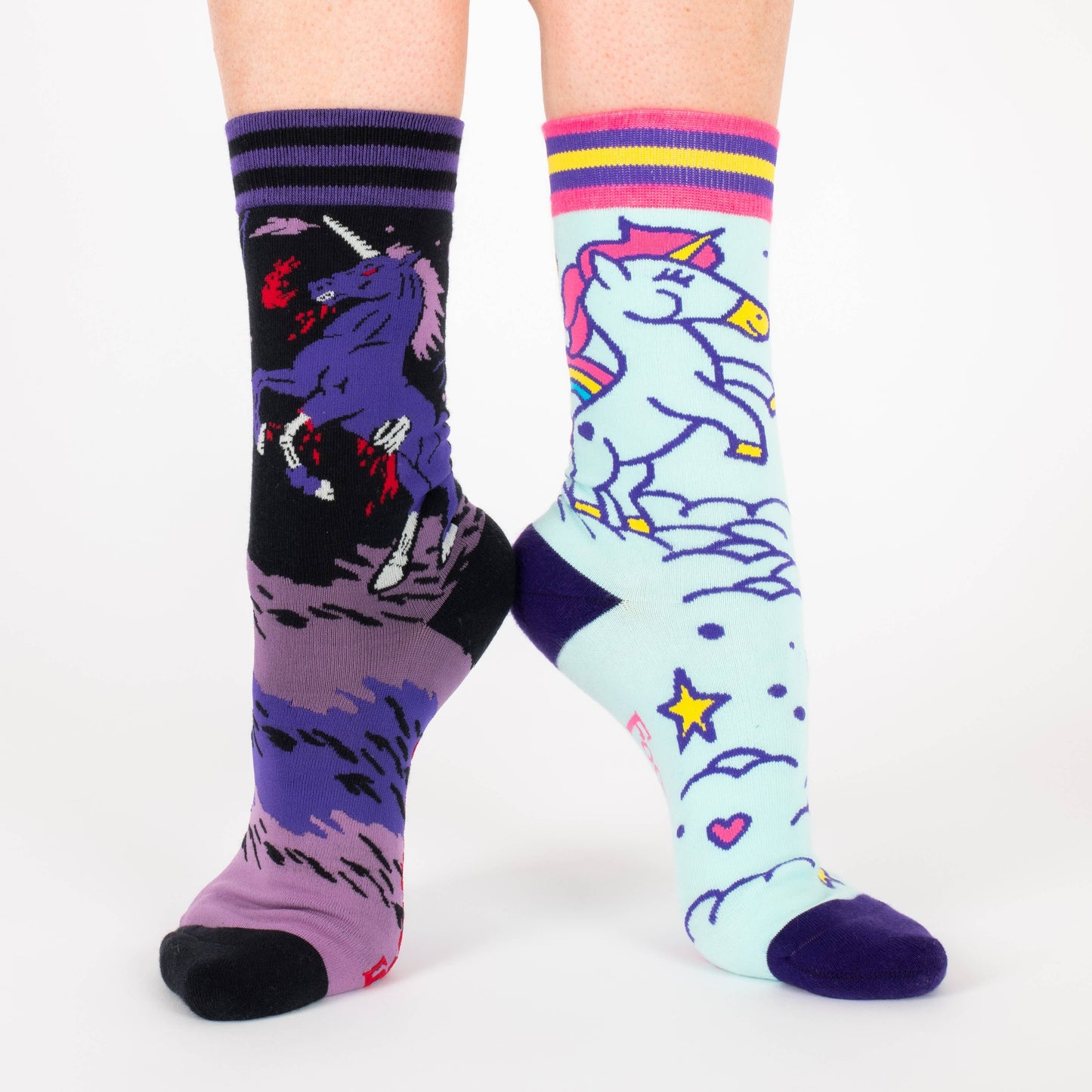 Evil AF Unicorn Socks