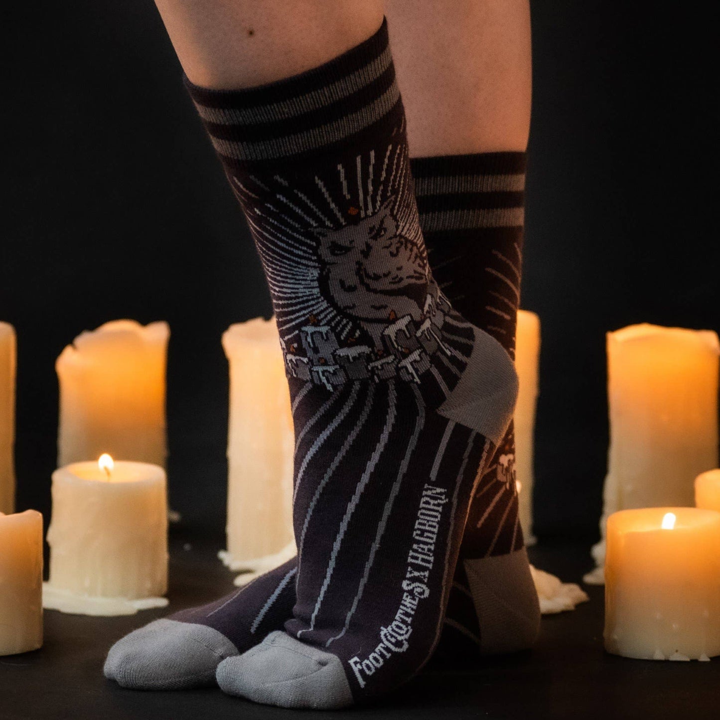 Night Owl FootClothes x Hagborn Socks