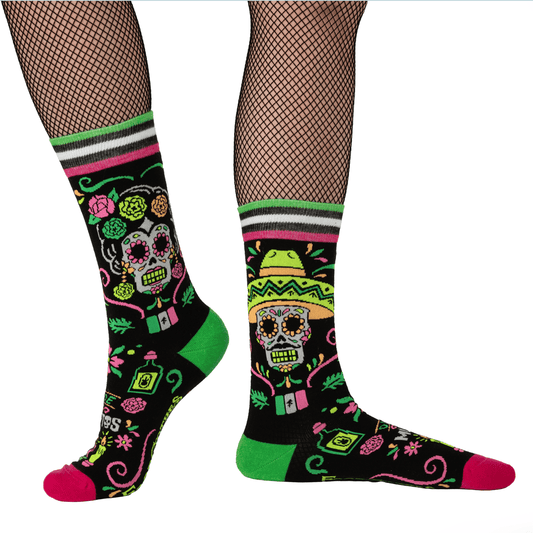 Angelo Montiel Signature Dia de Los Muertos Crew Sock