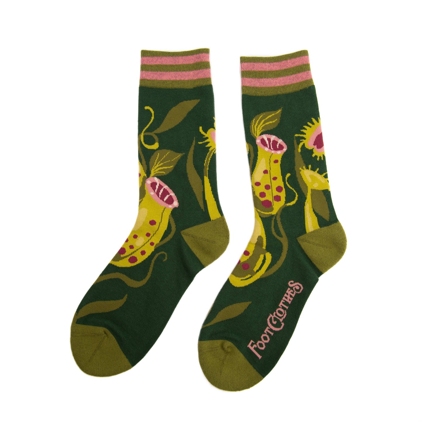 Pitcher Plant Crew Socks