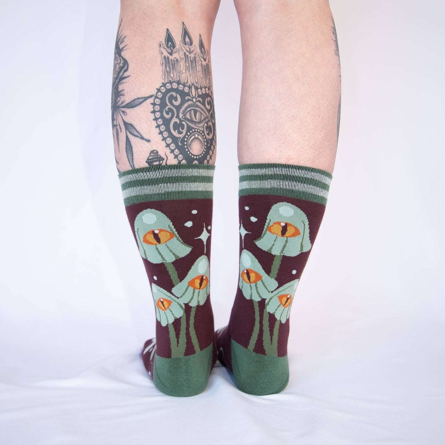 Mystic Mushrooms Crew Socks