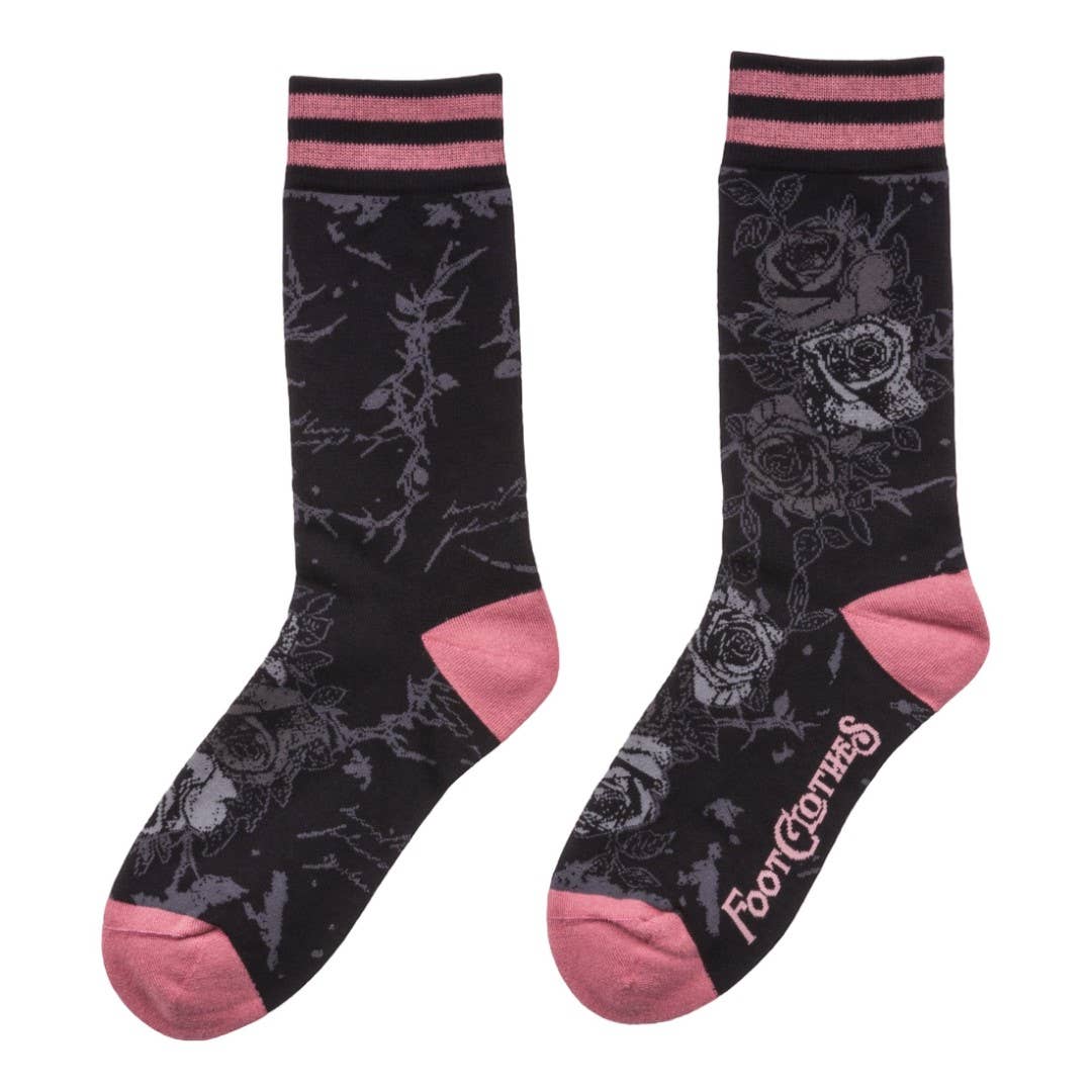 Eternal Roses Crew Socks