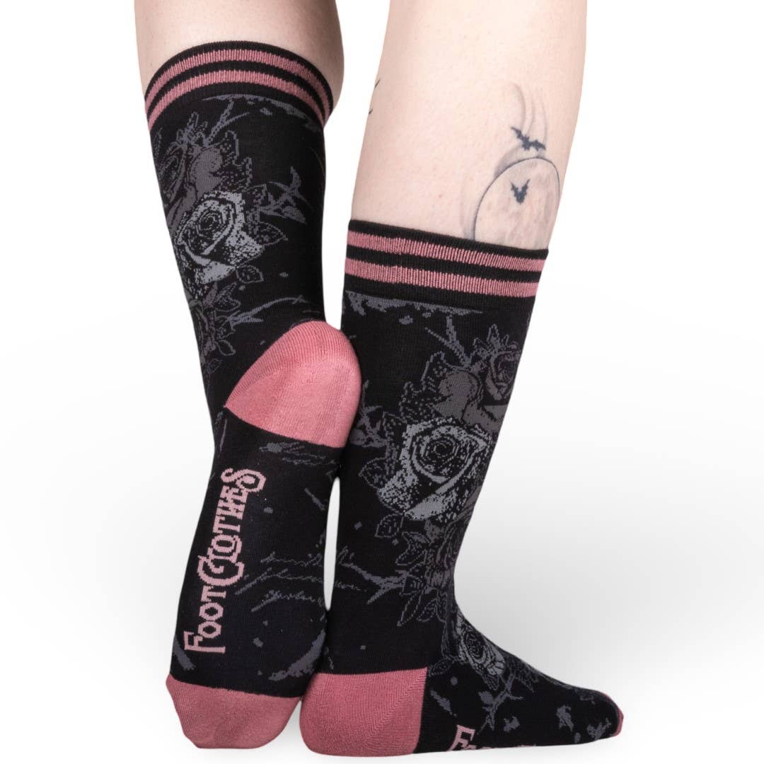 Eternal Roses Crew Socks