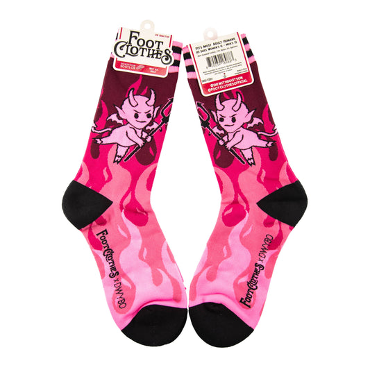 Hot as Heck FootClothes x DWYBO Crew Socks