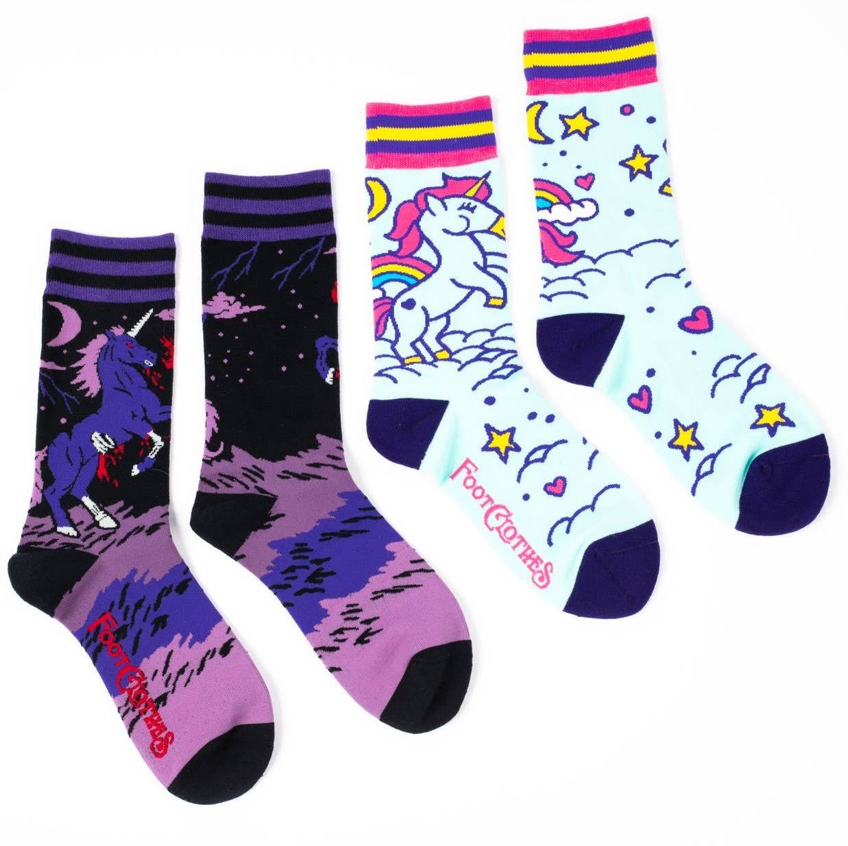 Evil AF Unicorn Socks