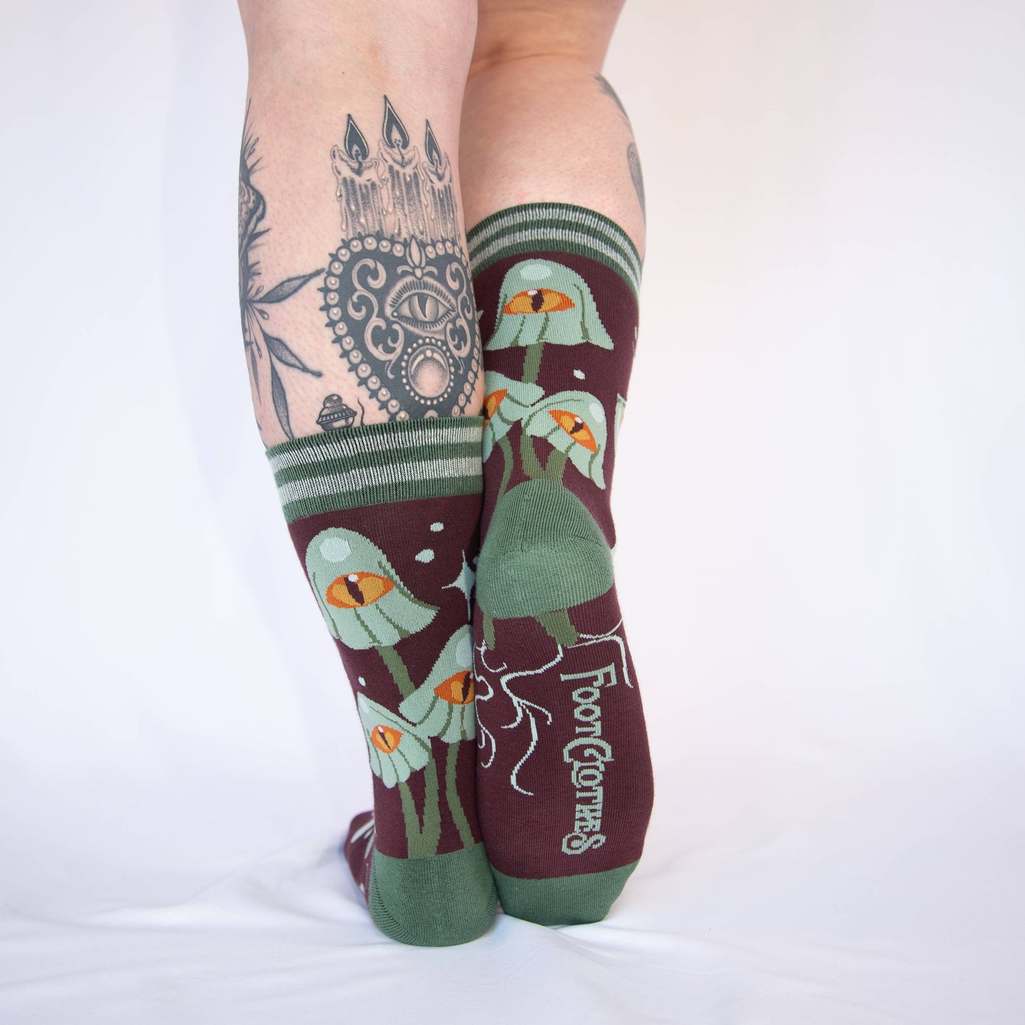 Mystic Mushrooms Crew Socks