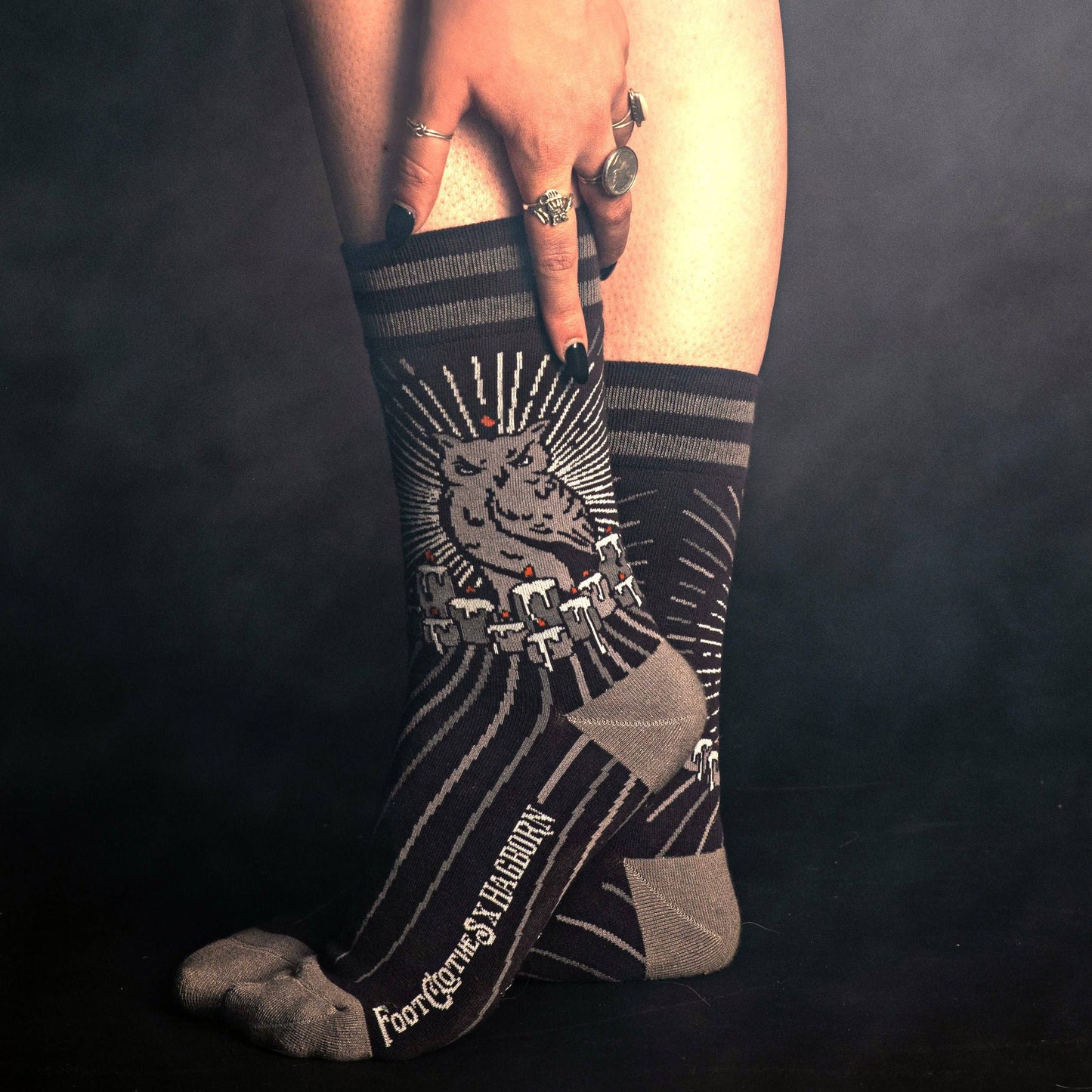 Night Owl FootClothes x Hagborn Socks