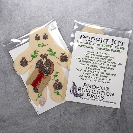 Poppet Kit - Fertility Herbal Intention Poppet Sachet Kit