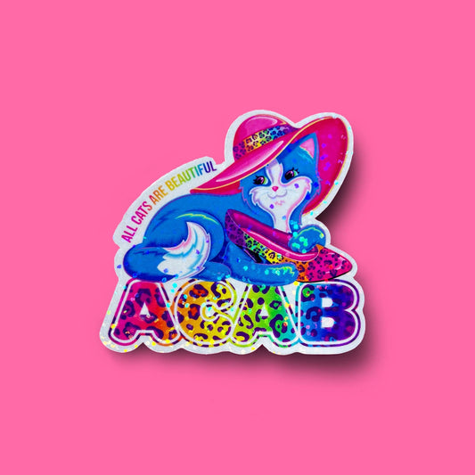 ACAB - All Cats Are Beautiful Leftist Frank Glitter Stickers