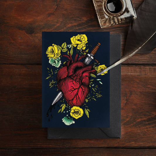 Bleeding Heart - Greeting Card